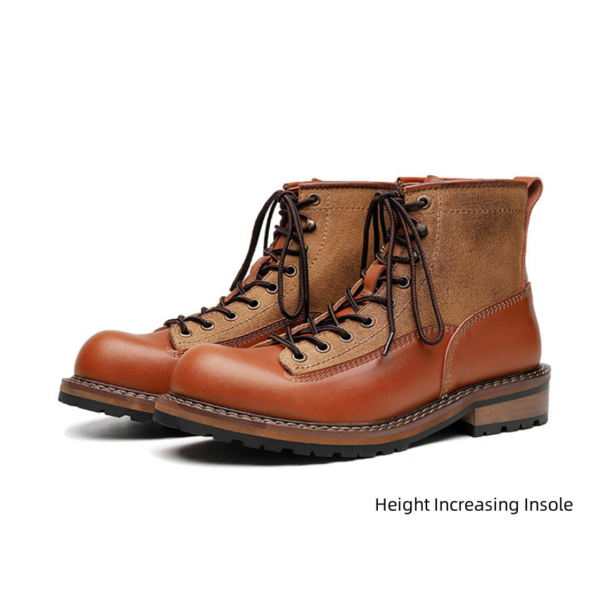 Martin Boots Men's Tooling Platform Leather Boots