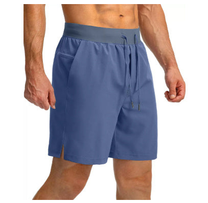 Summer Ice Silk Men's Loose Workout Pants Training Running Quick-dry Casual Sports Pants Shorts