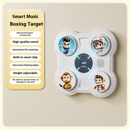 Smart Music Boxing Machine Home Electronic Wall Target Children's Fitness Sanda Reaction Training Equipment