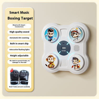 Smart Music Boxing Machine Home Electronic Wall Target Children's Fitness Sanda Reaction Training Equipment