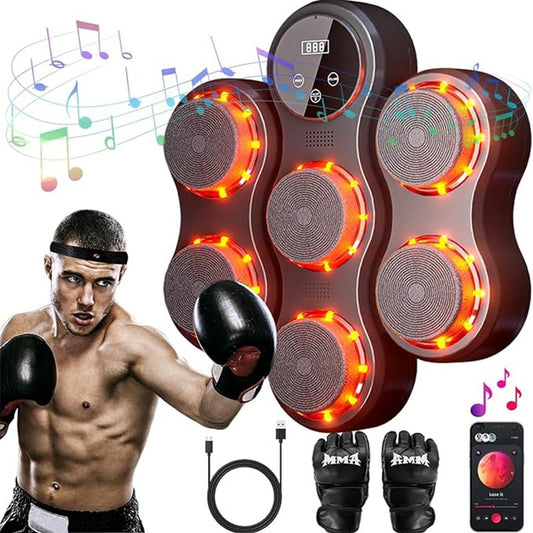 Smart Home Music Boxing Machine Adjustable Response Training Equipment