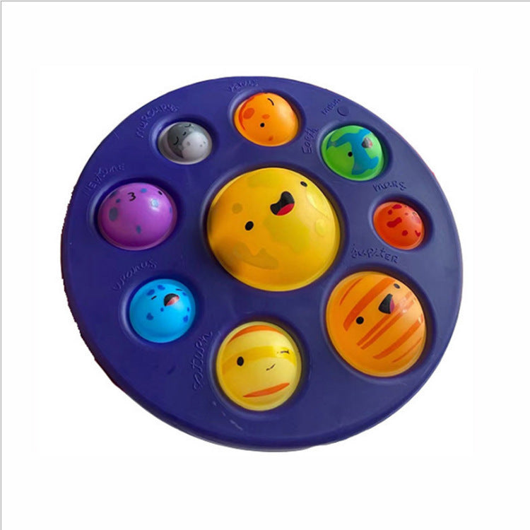 Planet Finger Press Bubble Music Decompression Pinch Leba Rat Killer Children's Educational Toys