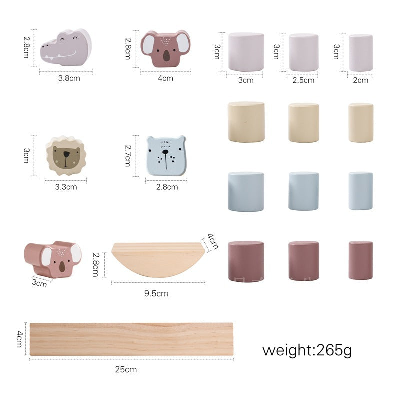 Children's Hand Eye Coordination Folding Music Game Puzzle Stacking Toys