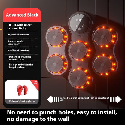 Smart Home Music Boxing Machine Adjustable Response Training Equipment