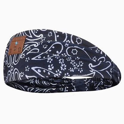 Bluetooth Wireless Call Elastic Shading Non-slip Sports Music Headscarf