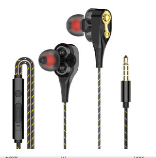 HiFi With Controller In-ear Wired Music Headset With Bag