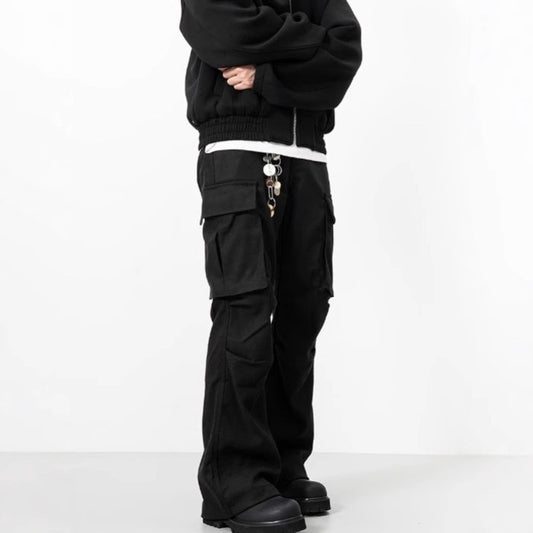 Multi-pocket Cargo Pants Men's Spring And Autumn