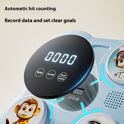 Smart Music Boxing Machine Home Electronic Wall Target Children's Fitness Sanda Reaction Training Equipment