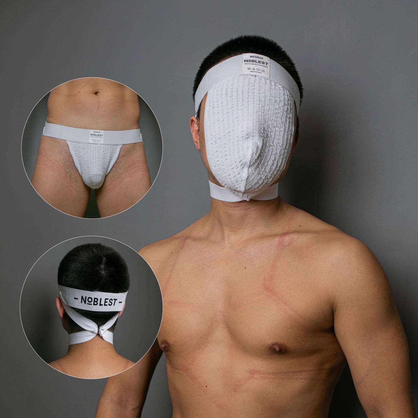 Men's Mesh Breathable Double Ding Underwear