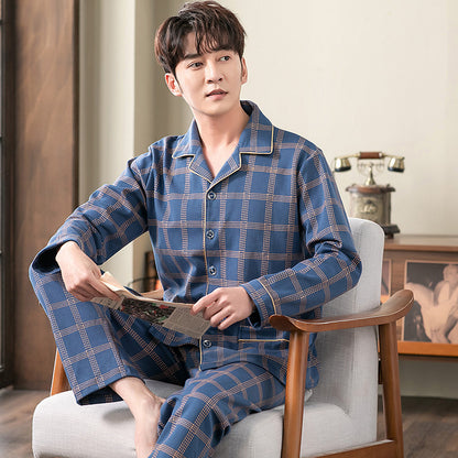 Cardigan Can Be Worn Outside Dad Wear Homewear Suit